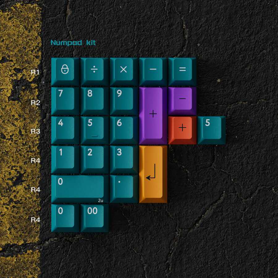 Keycap Cherry PBTfans Endurance Legacy