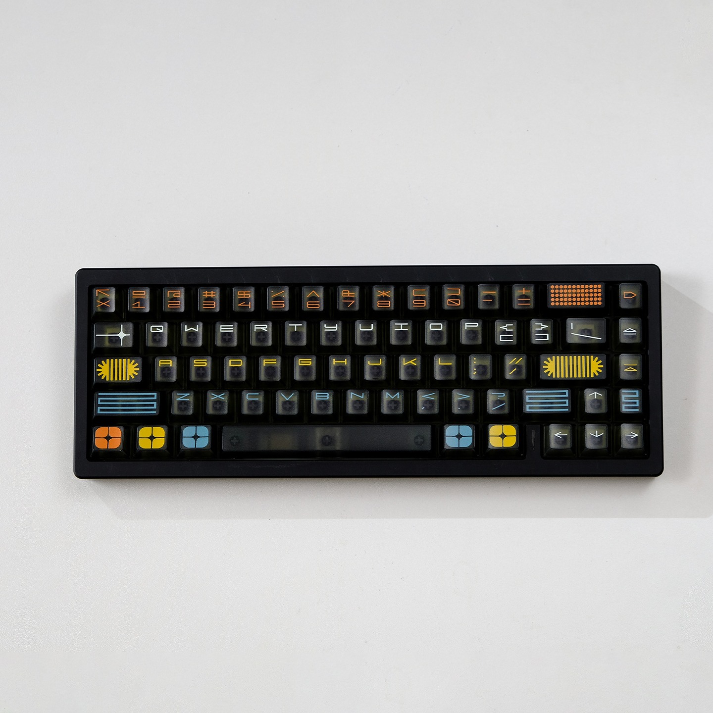 Keycap Mintcaps Cherry EXPO PC Xuyên led UV Print