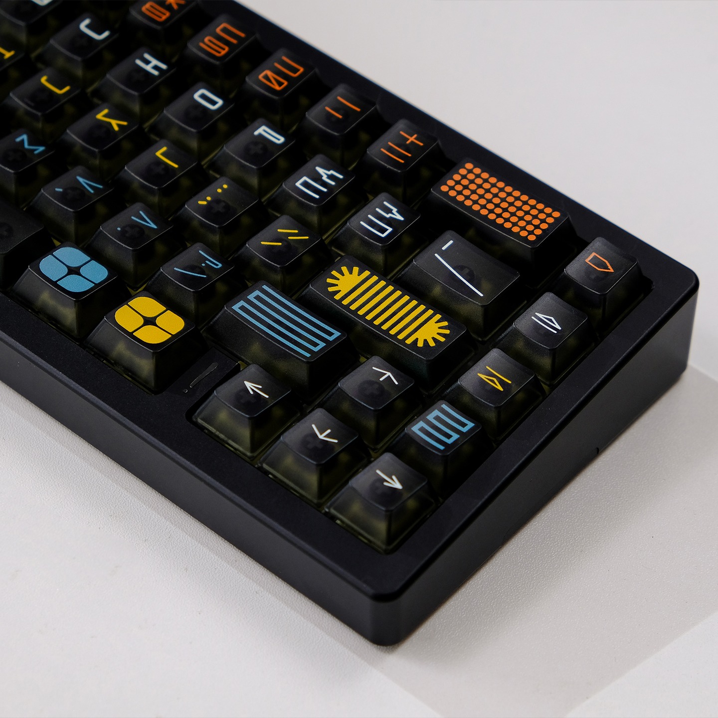 Keycap Mintcaps Cherry EXPO PC Xuyên led UV Print