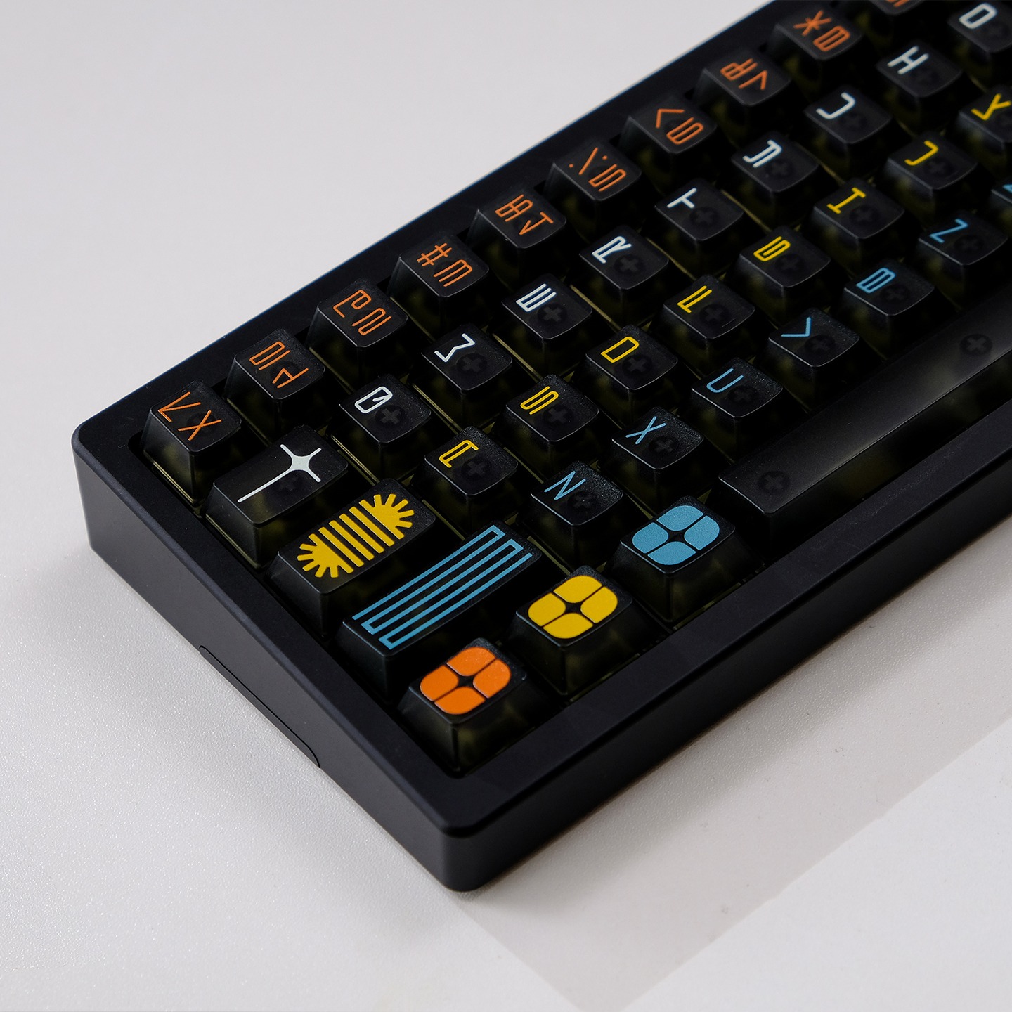 Keycap Mintcaps Cherry EXPO PC Xuyên led UV Print