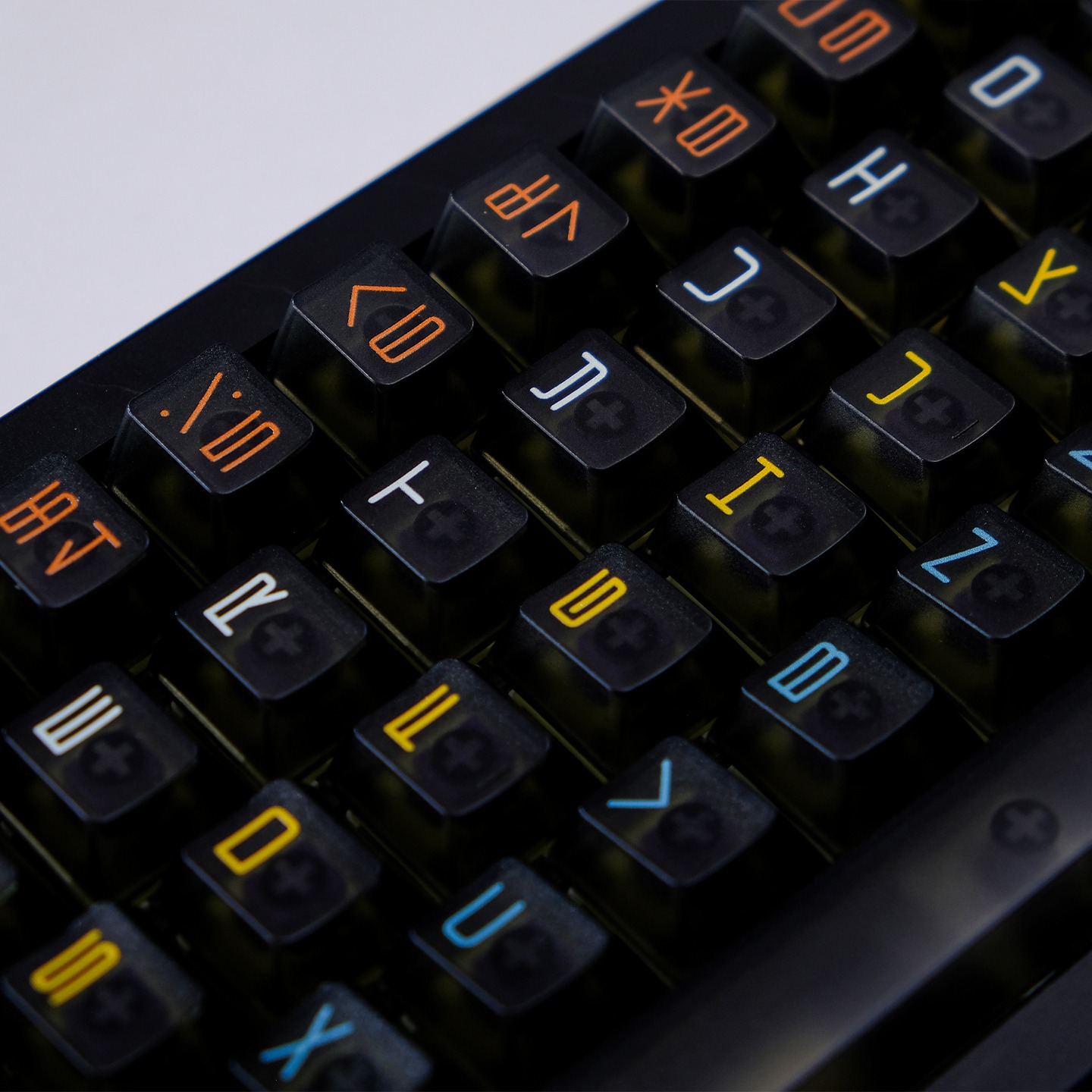 Keycap Mintcaps Cherry EXPO PC Xuyên led UV Print