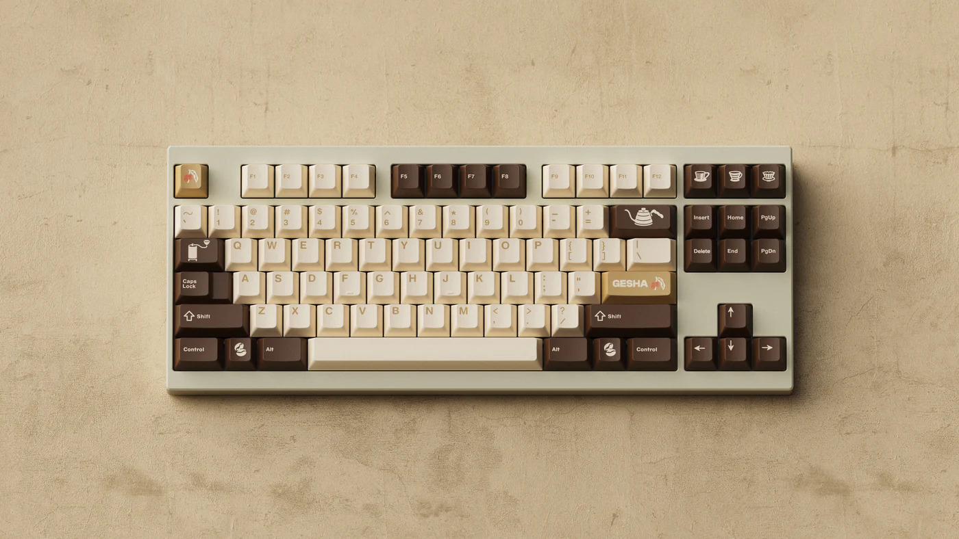 Keycap MW Gesha Cherry ABS Doubleshot