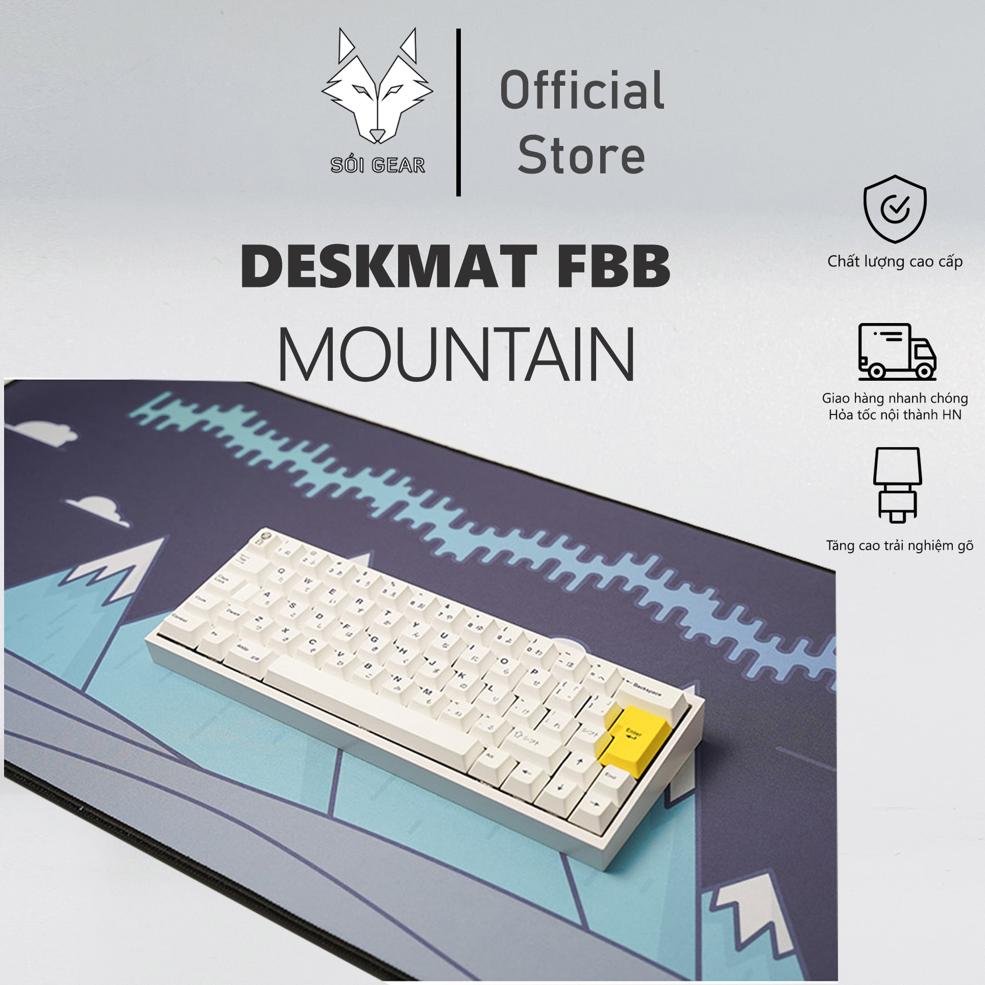 Deskmat FBB Mountain