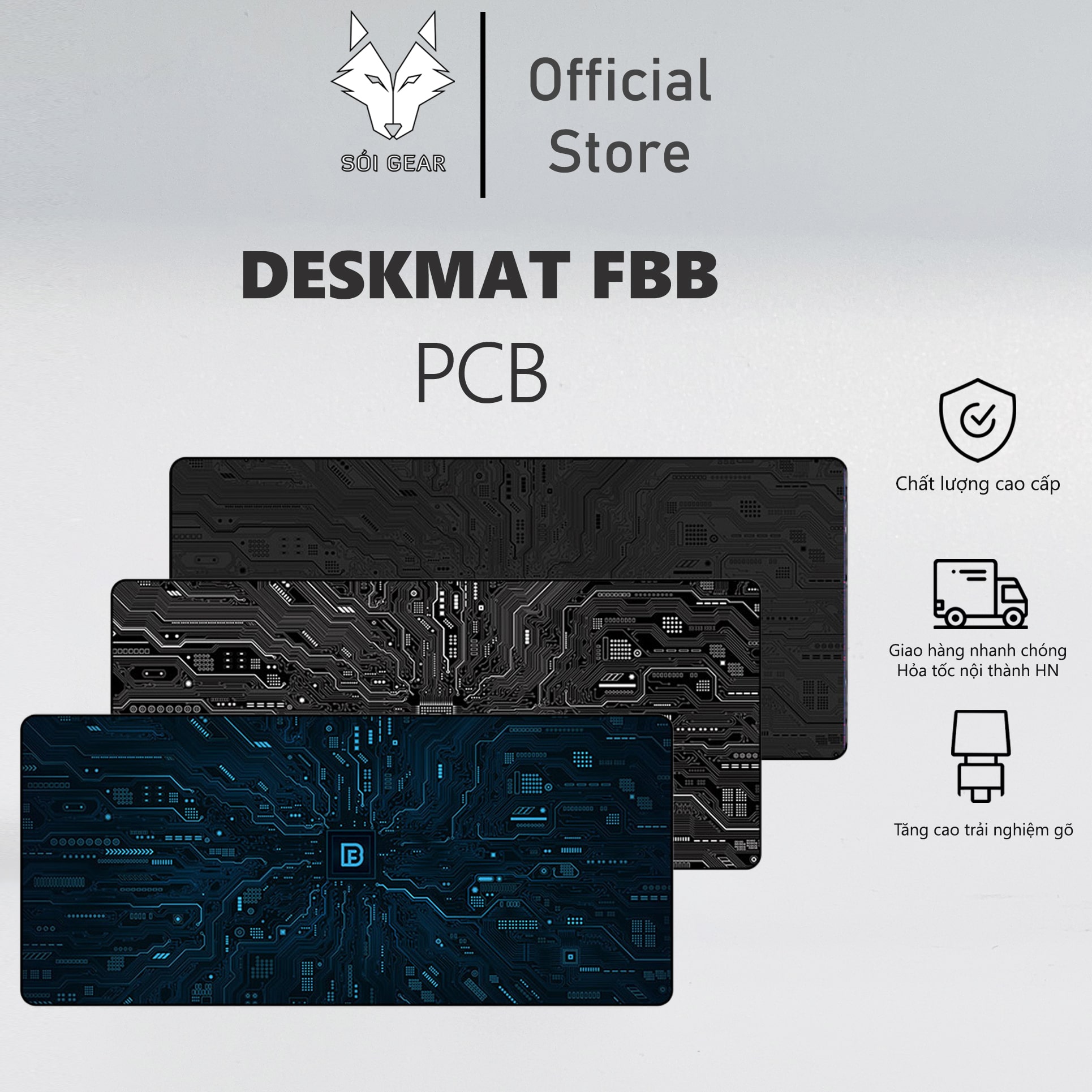 Deskmat FBB PCB