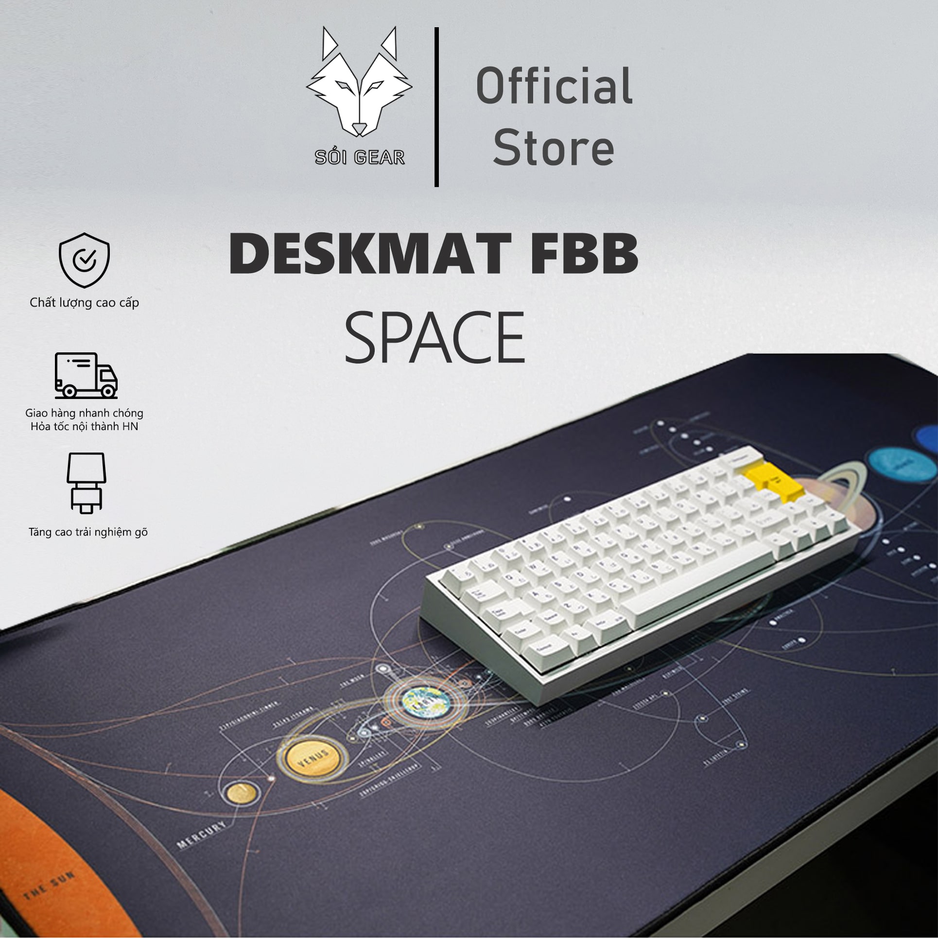 Deskmat FBB Space