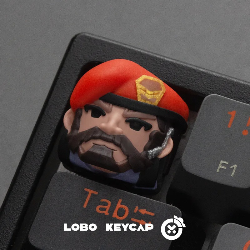[In Stock] Keycap Lobo Artisan VALORANT