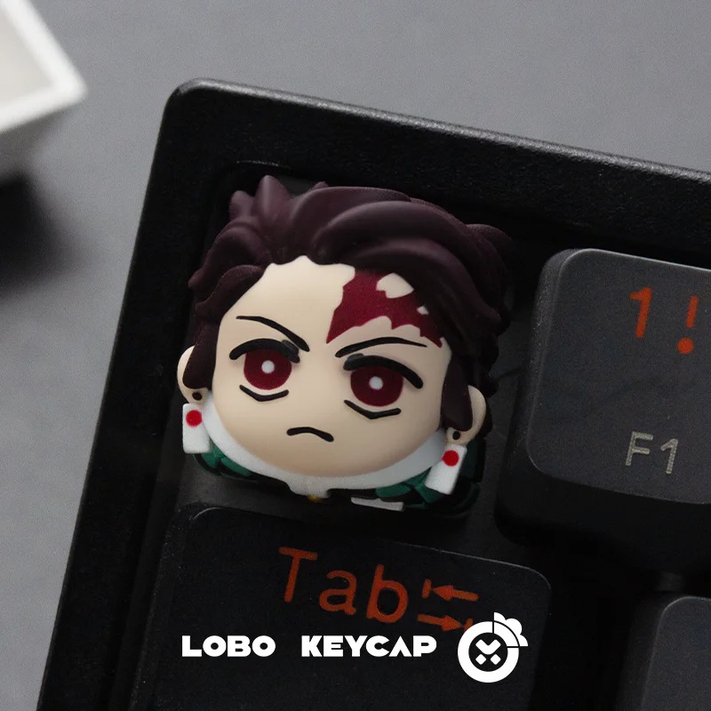 Keycap Artisan Lobo Demon Slayer