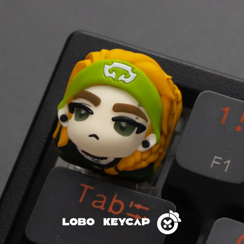 [In Stock] Keycap Lobo Artisan VALORANT