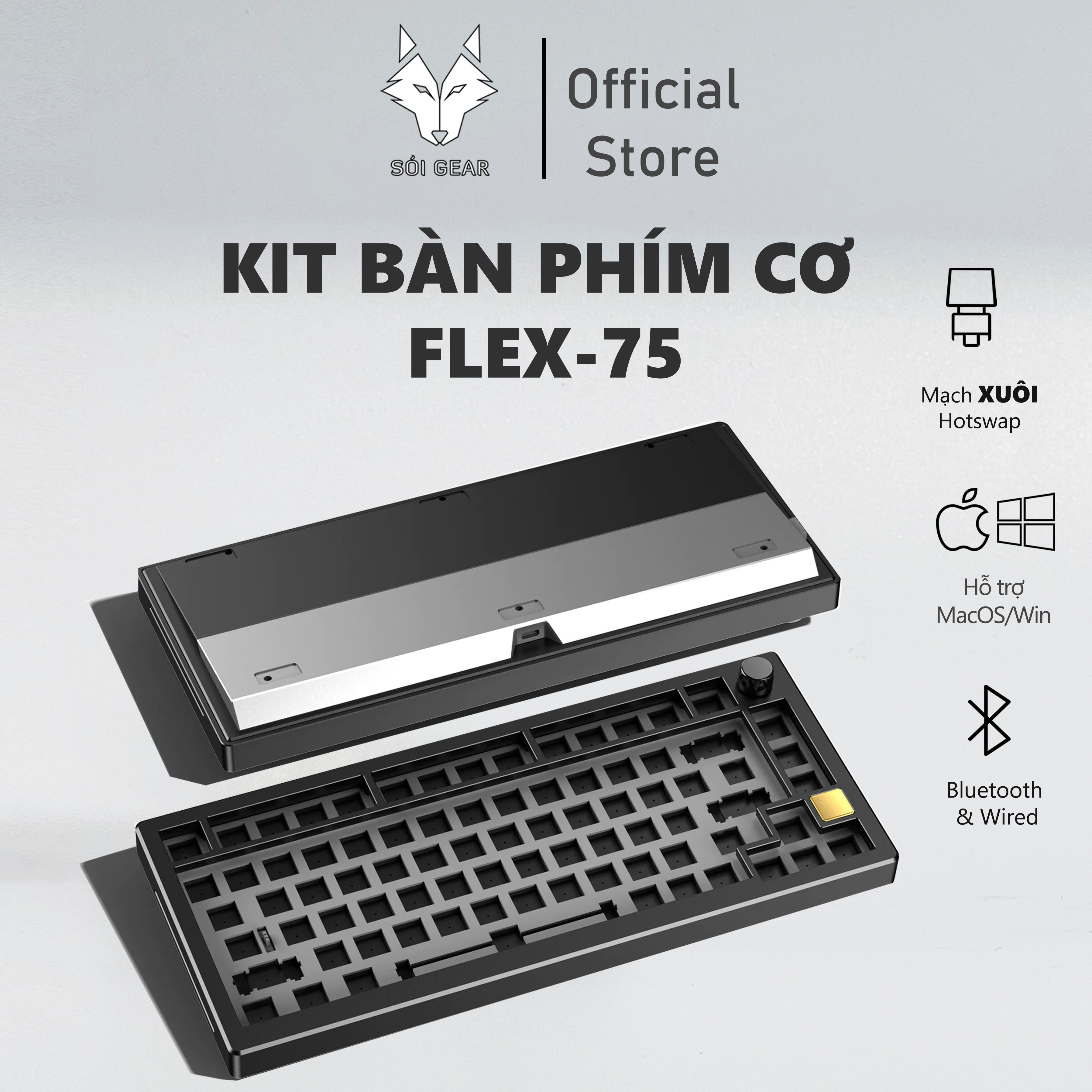 [In Stock] FLEX75 Keyboard KIT