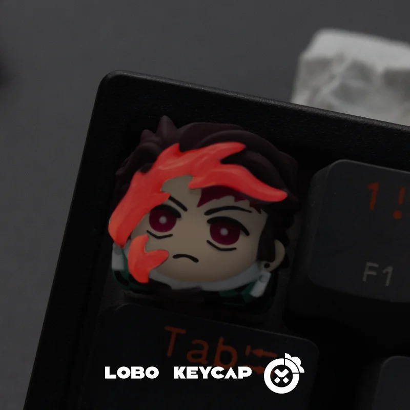 Keycap Artisan Lobo Demon Slayer