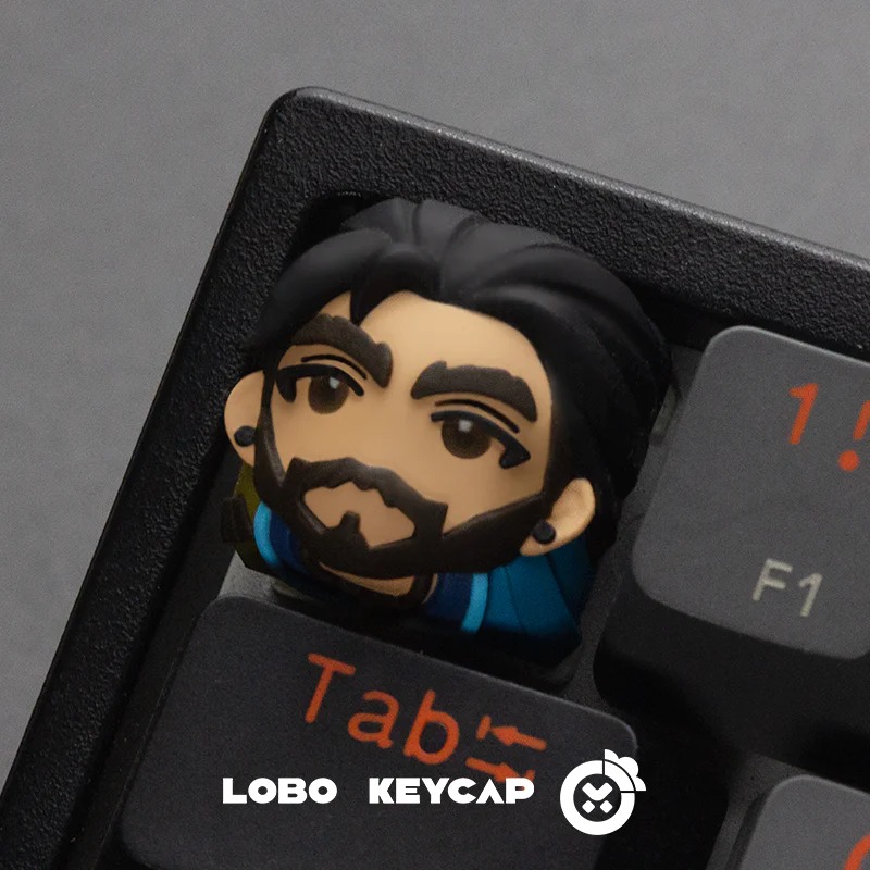 [In Stock] Keycap Lobo Artisan VALORANT