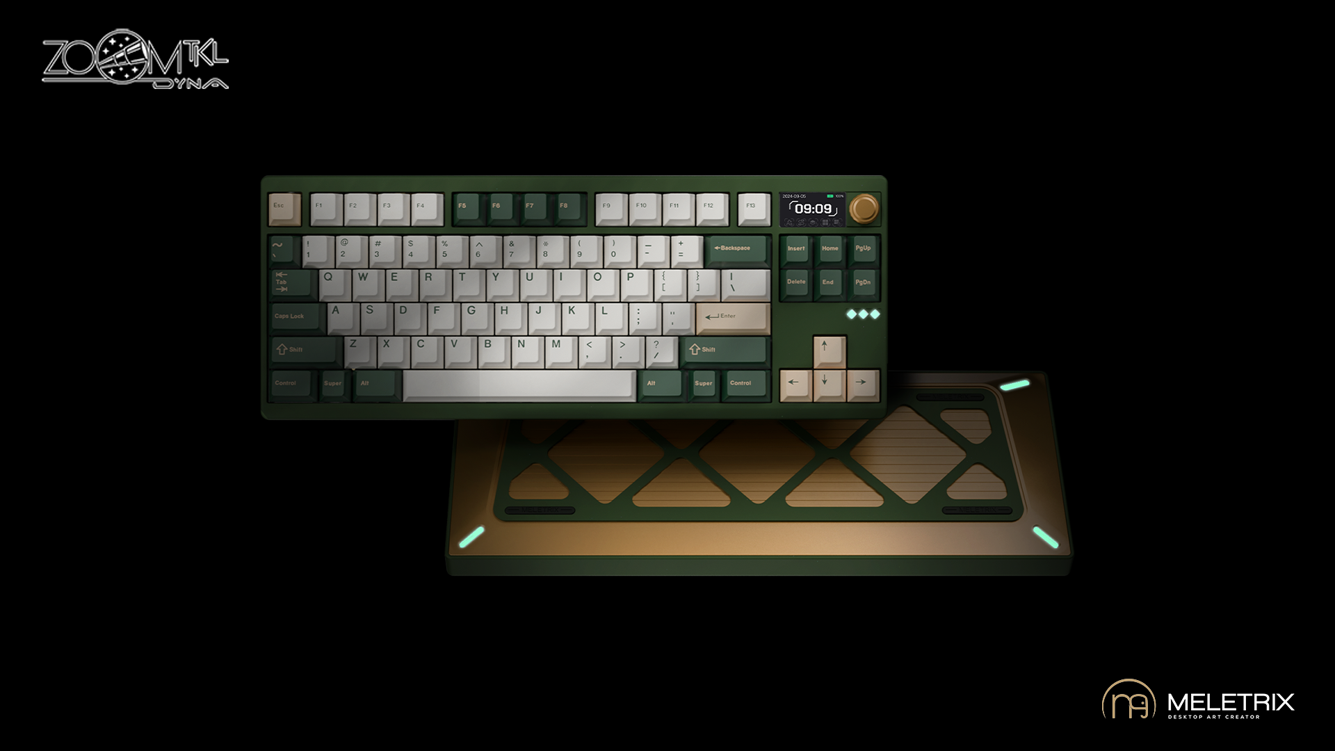 [Extra GB] Zoom TKL DYNA - Forest Green