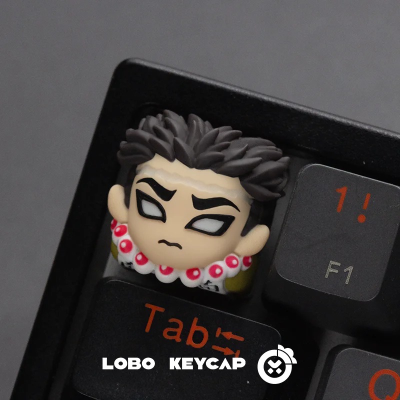 Keycap Artisan Lobo Demon Slayer