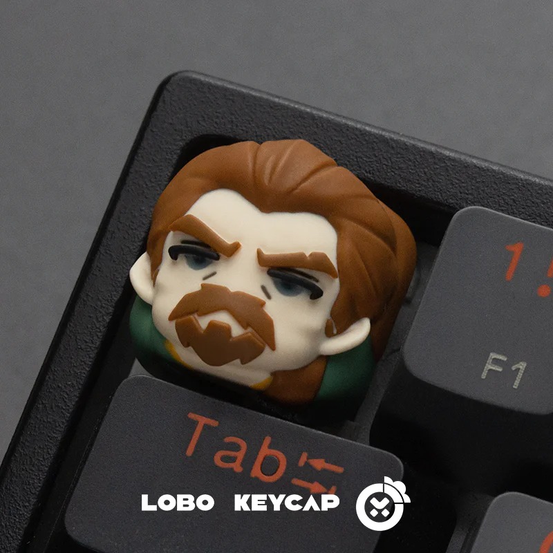 [In Stock] Keycap Lobo Artisan VALORANT