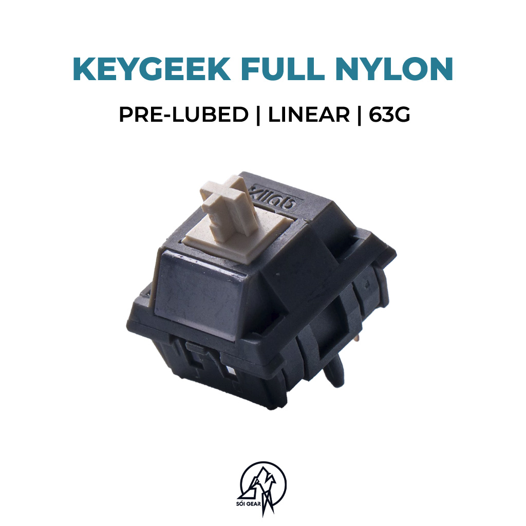[In Stock] Switch Keygeek Full Nylon Linear