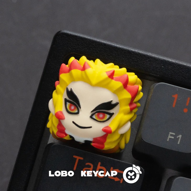 Keycap Artisan Lobo Demon Slayer