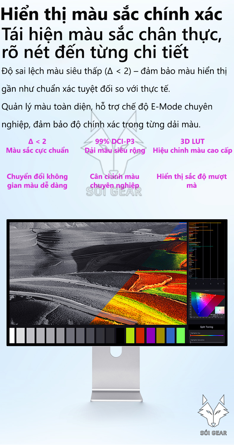 [Pre-Order] Màn hình Kuycon IPS 6K 60Hz 32 Inch G32P