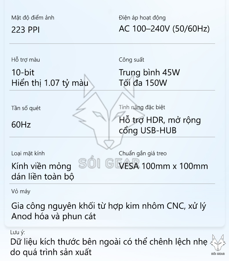 Màn hình Kuycon G32P (32 inch/6K/IPS/60hz/Màn gương)