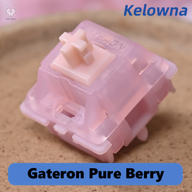 Switch Linear Gateron Pure Berry/Modern Grey/Pure Sky