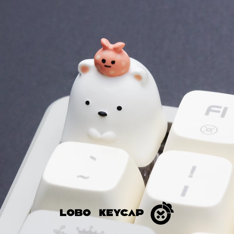 Keycap Lobo Artisan Sumikko Gurashi