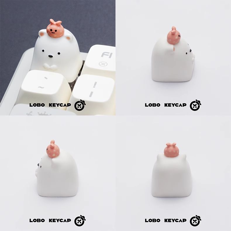 Keycap Lobo Artisan Sumikko Gurashi