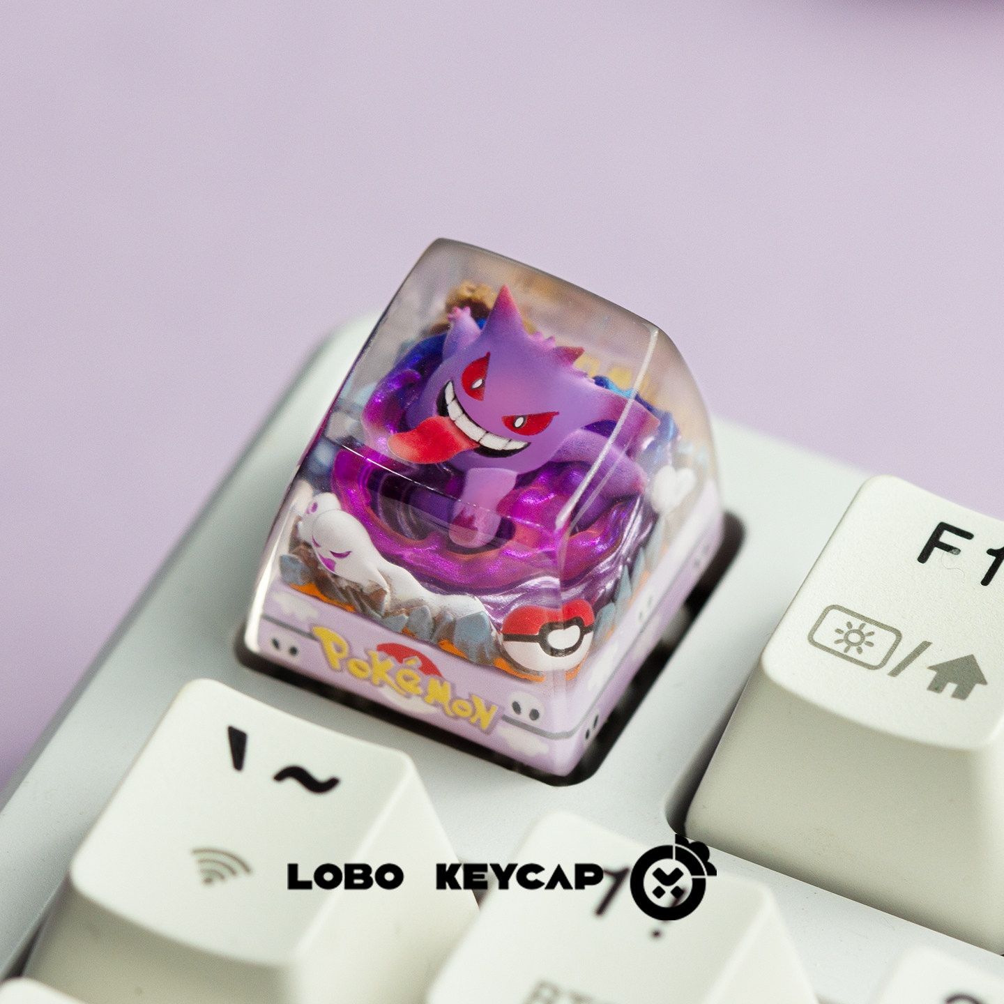 Keycap Artisan Lobo Pokemon Resin