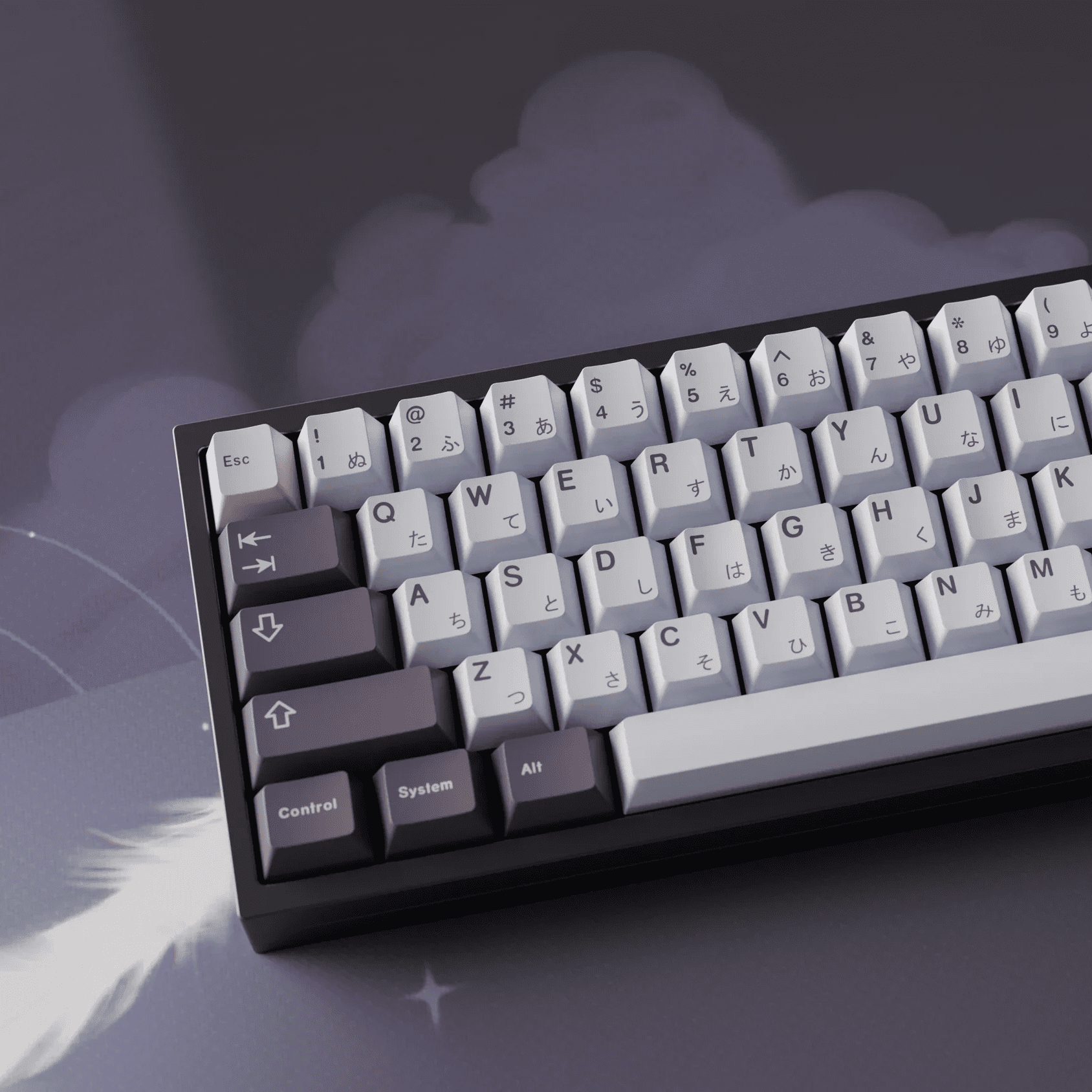 Keycap GMK CYL Tenshi Cherry ABS Doubleshot