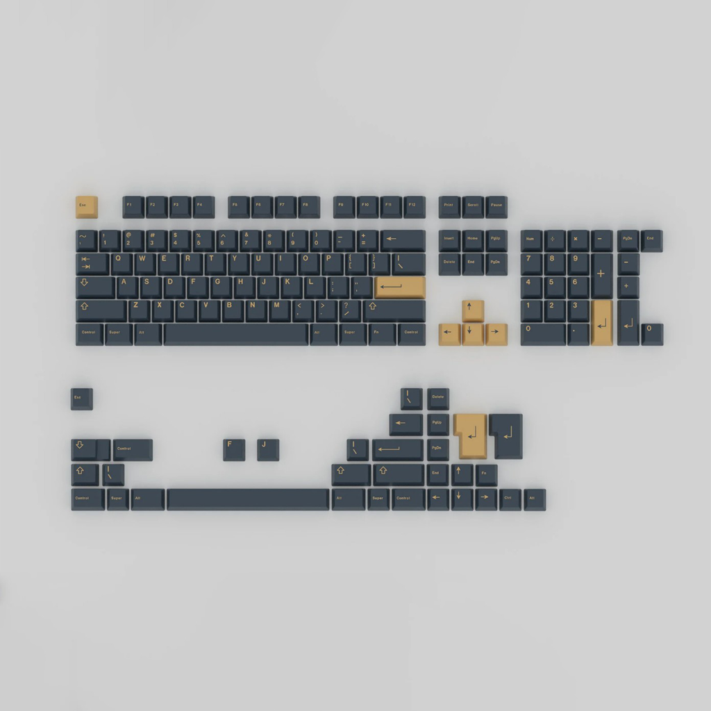 Keycap Cherry GMK CYL Moonlight ABS Doubleshot