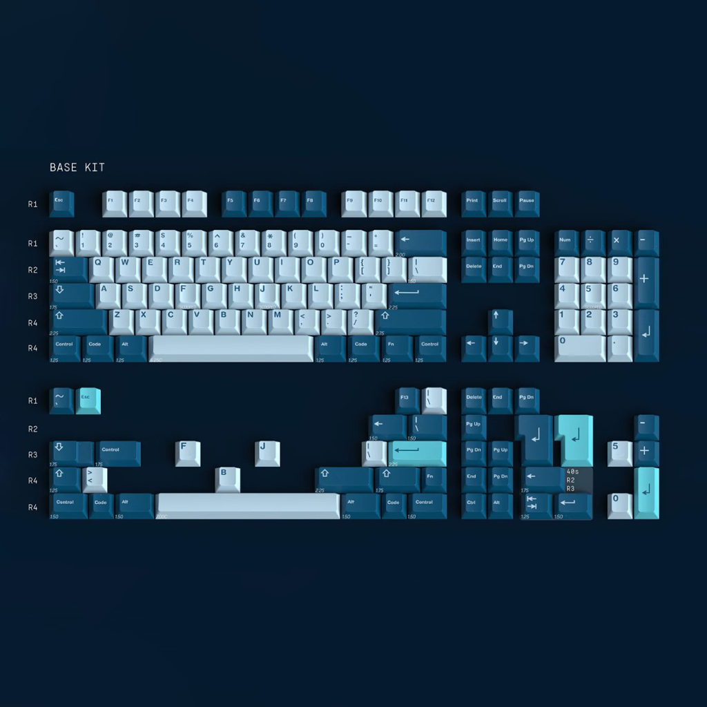 Keycap Cherry GMK CYL Nightlight ABS Doubleshot