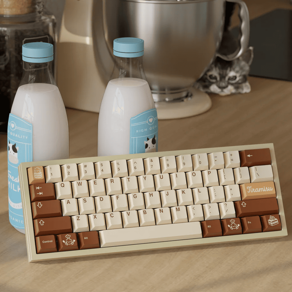 Keycap Cherry GMK CYL Tiramisu ABS Doubleshot