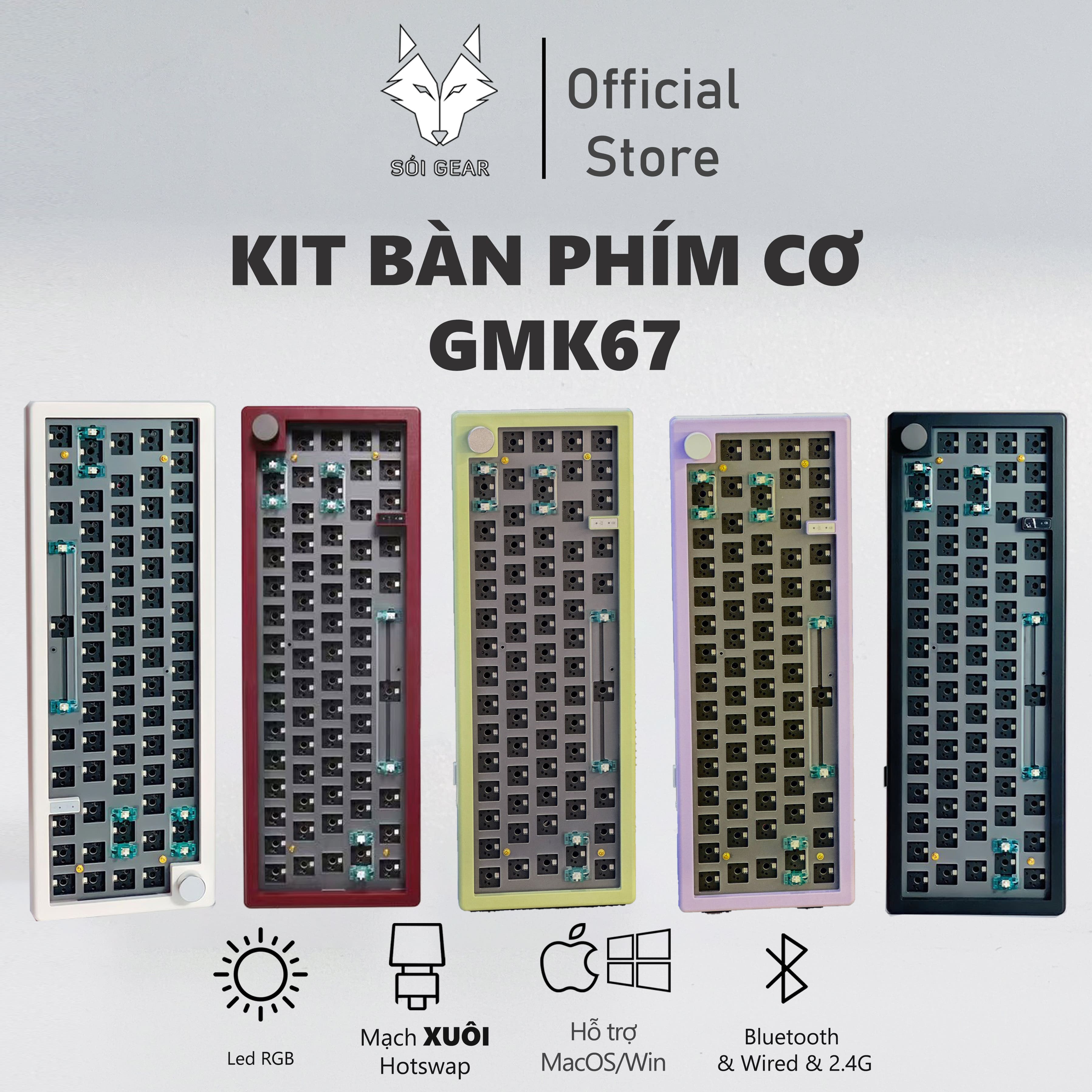 [In Stock] Bàn phím cơ GMK67