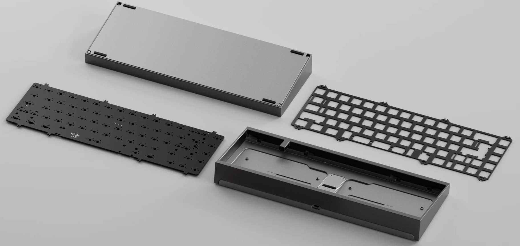 [GB] KIT bàn phím TOFU65 3.0 | TOP CASE