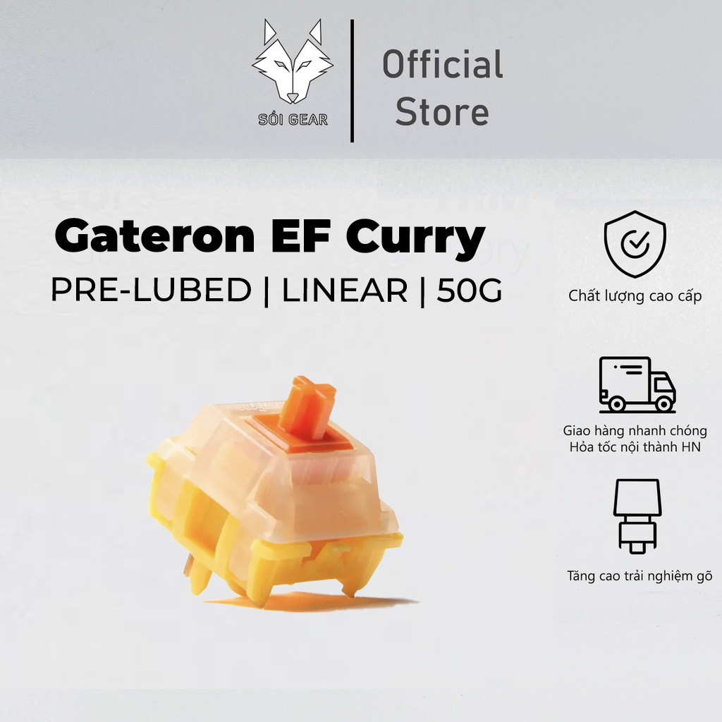 Switch Linear Gateron EF Curry