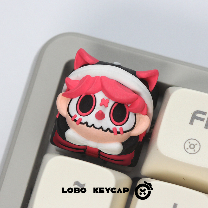 Keycap Lobo Artisan Mặt nạ xác sống
