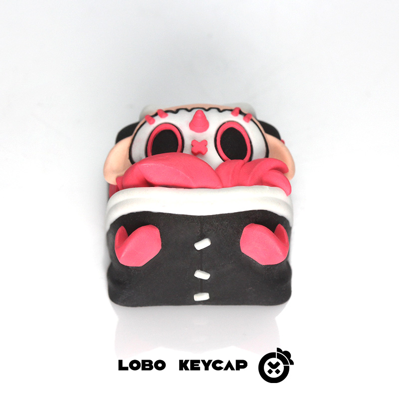 Keycap Lobo Artisan Mặt nạ xác sống