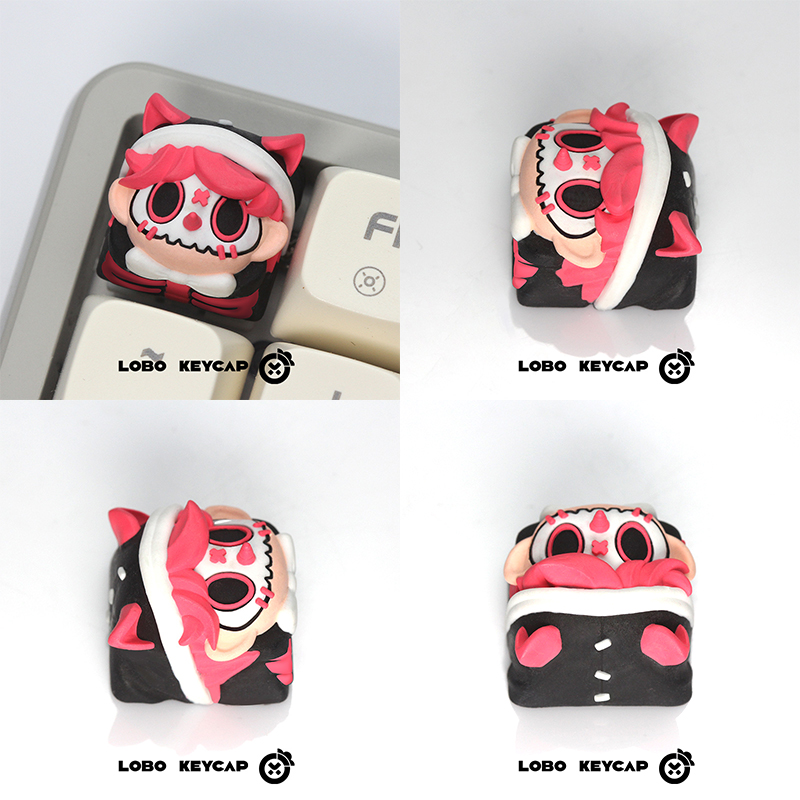 Keycap Lobo Artisan Mặt nạ xác sống
