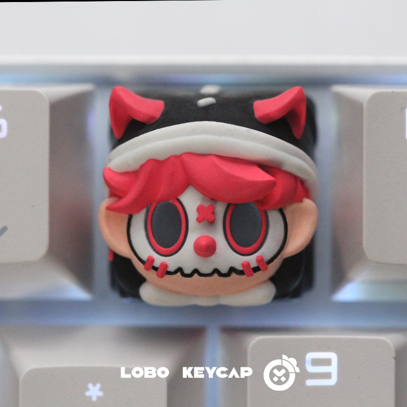 Keycap Lobo Artisan Mặt nạ xác sống