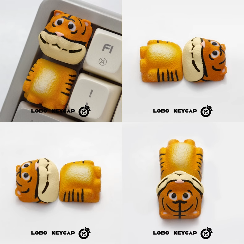 Keycap Lobo Artisan Party Animals