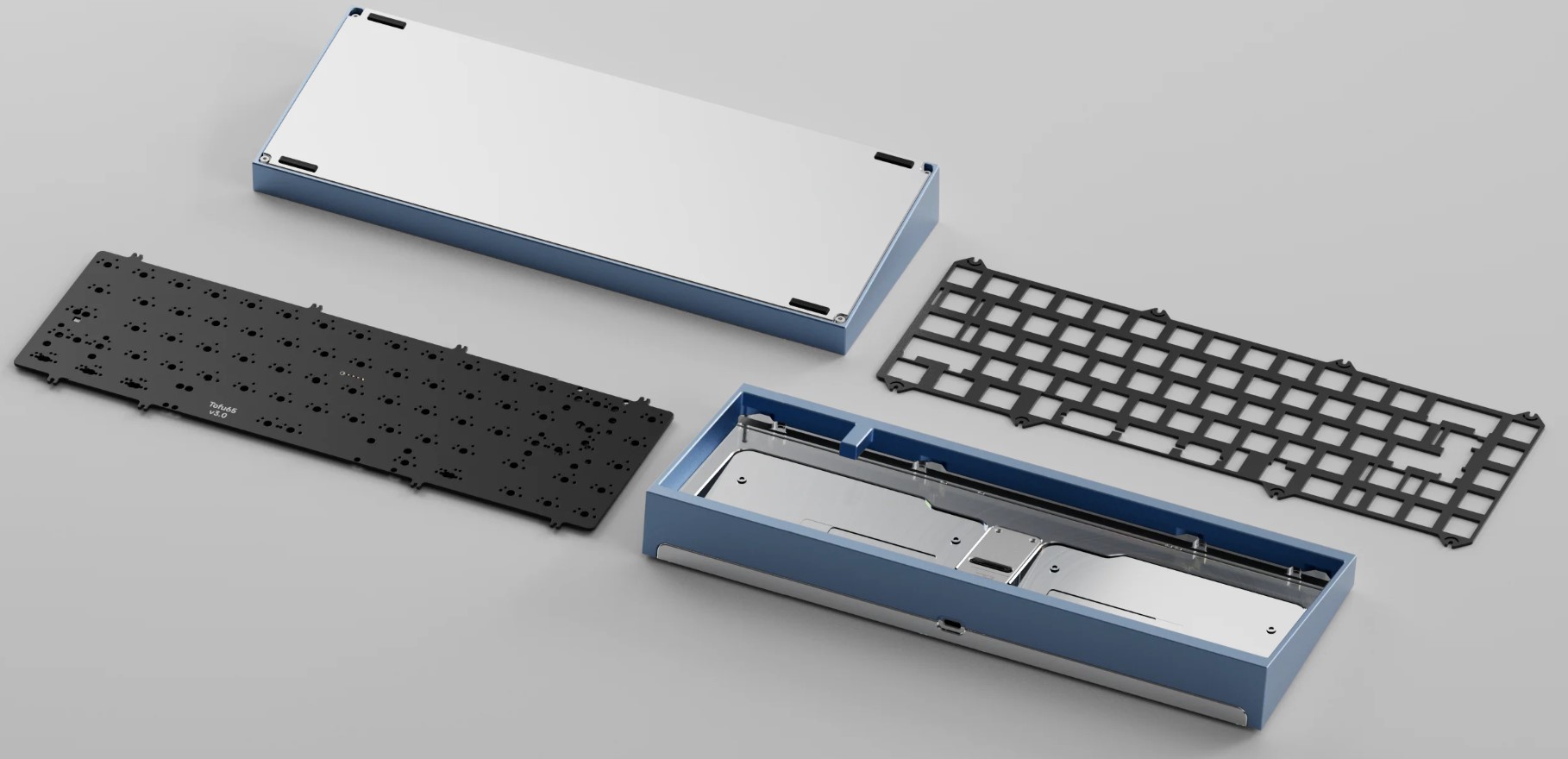 [GB] KIT bàn phím TOFU65 3.0 - Custom Color Edition | TOP CASE