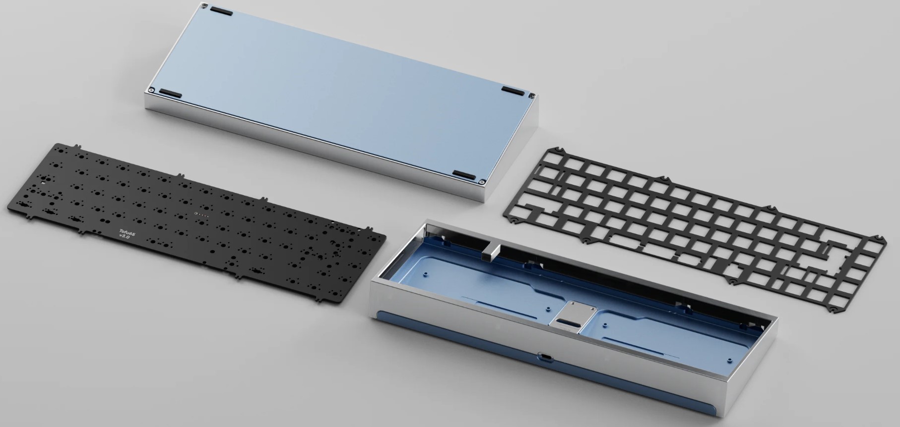 [Extra GB] KIT bàn phím Tofu65 3.0 | BOT CASE