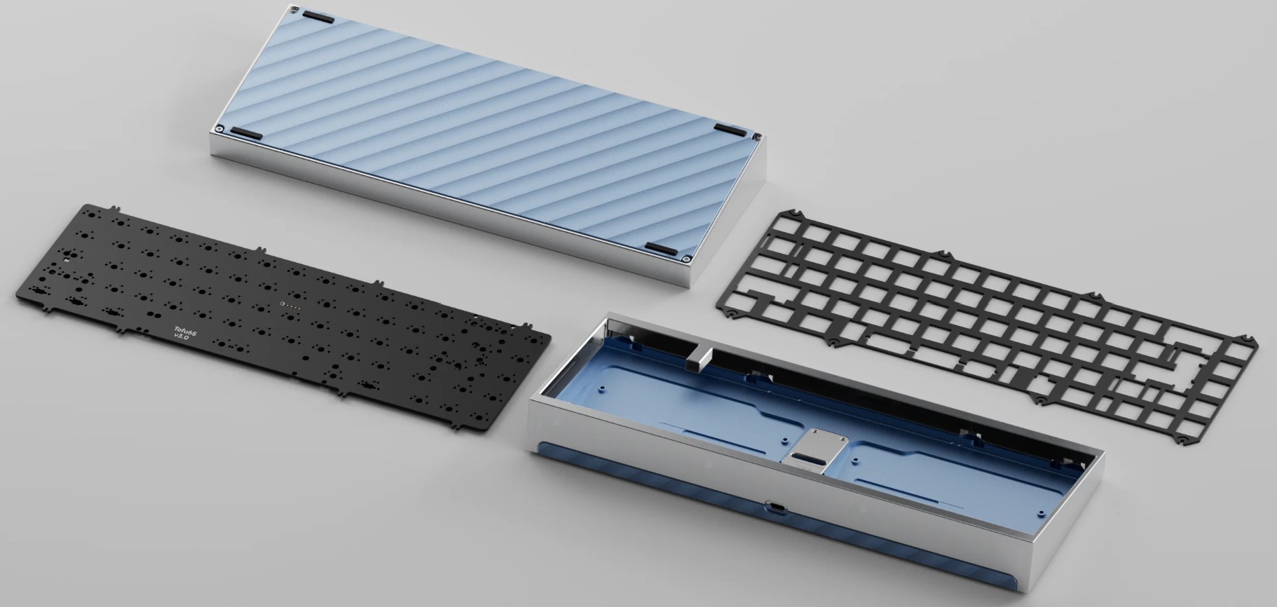 [Extra GB] KIT bàn phím Tofu65 3.0 | BOT CASE