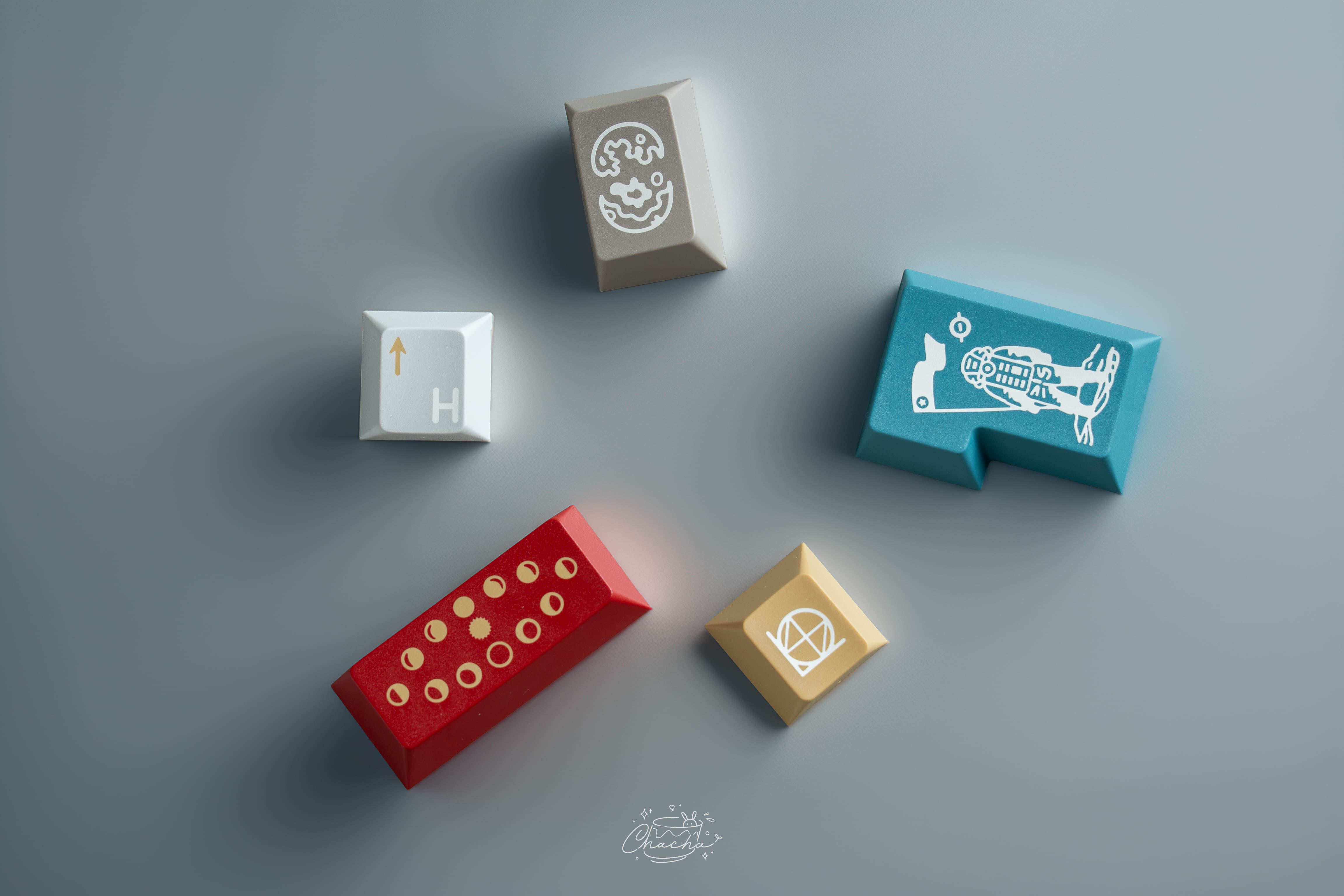 Keycap Keykobo Celestial Kinetics Cherry ABS Doubleshot