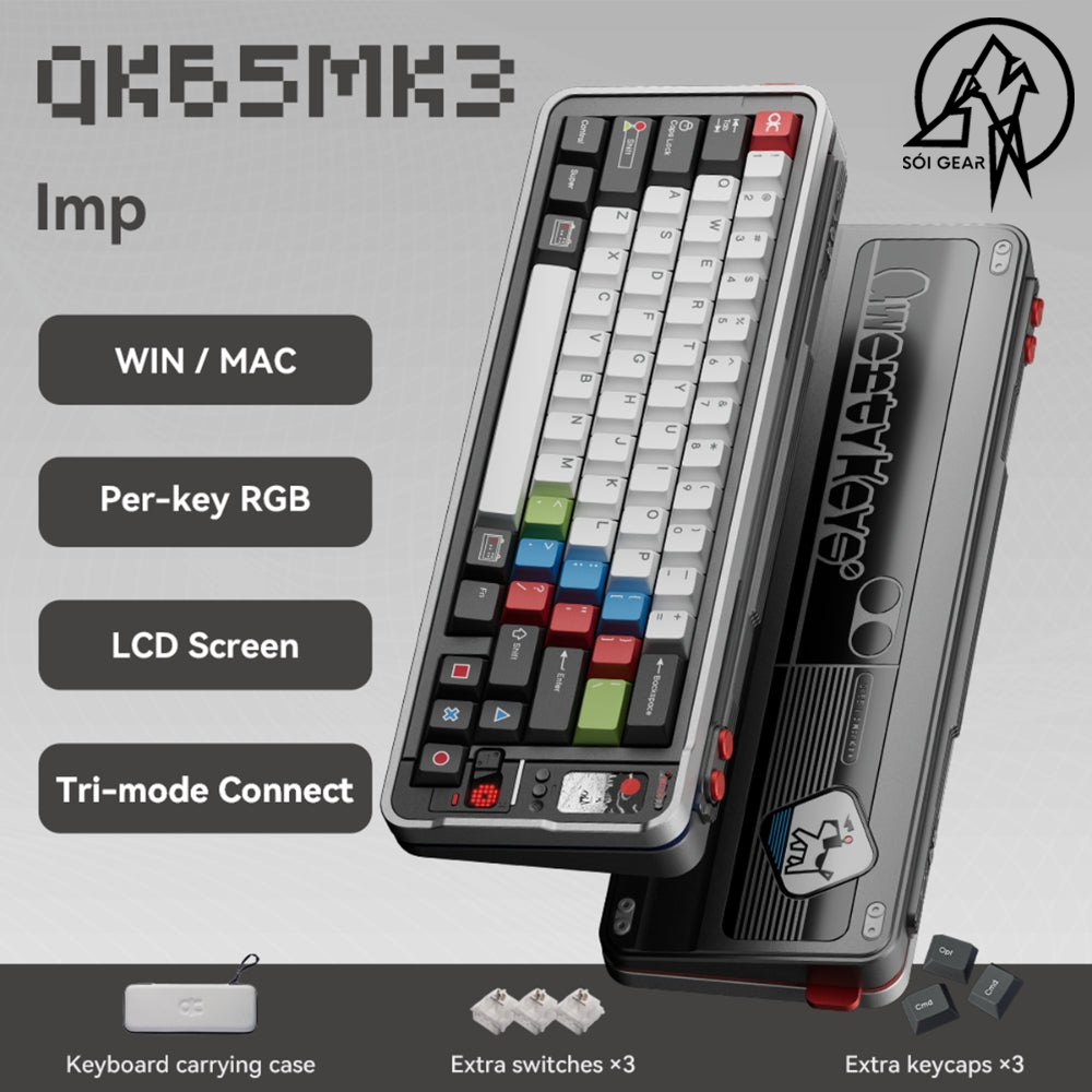 [In Stock] QK65 MK3 - Prebuilt Keyboard