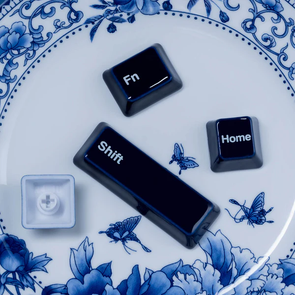 Keycap Sứ Cerakey V2 - Indigo Glossy