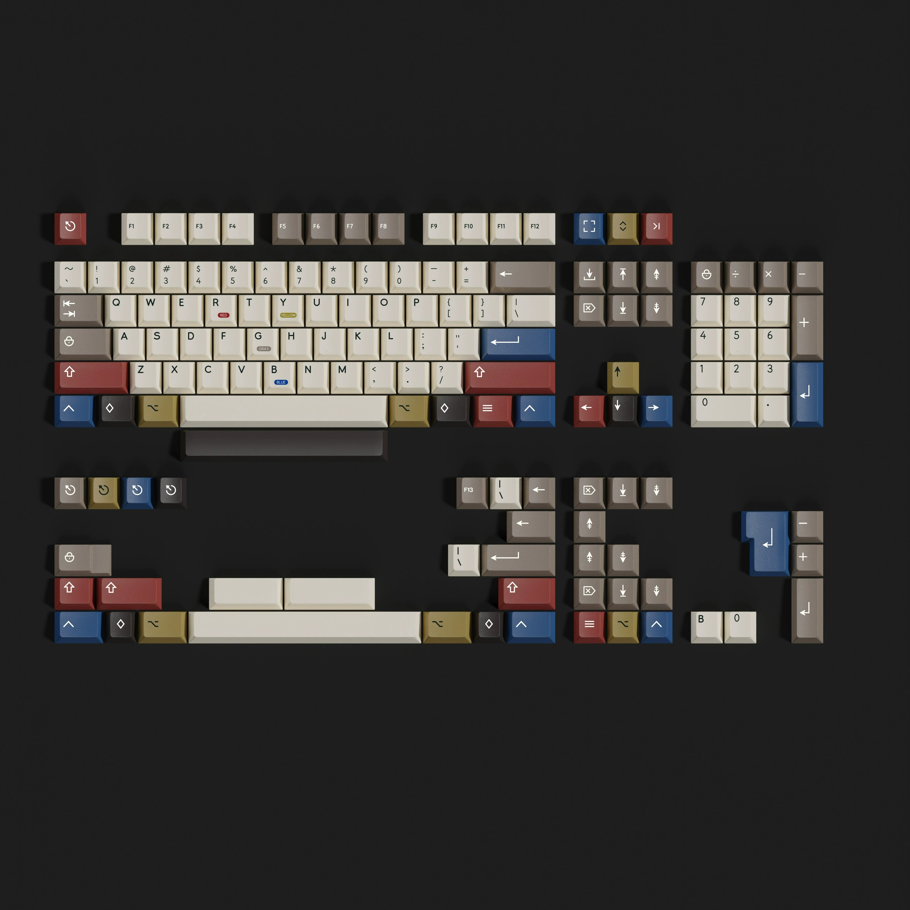 Keycap Walker Cherry Retro100 PBT Dyesub (Icon)