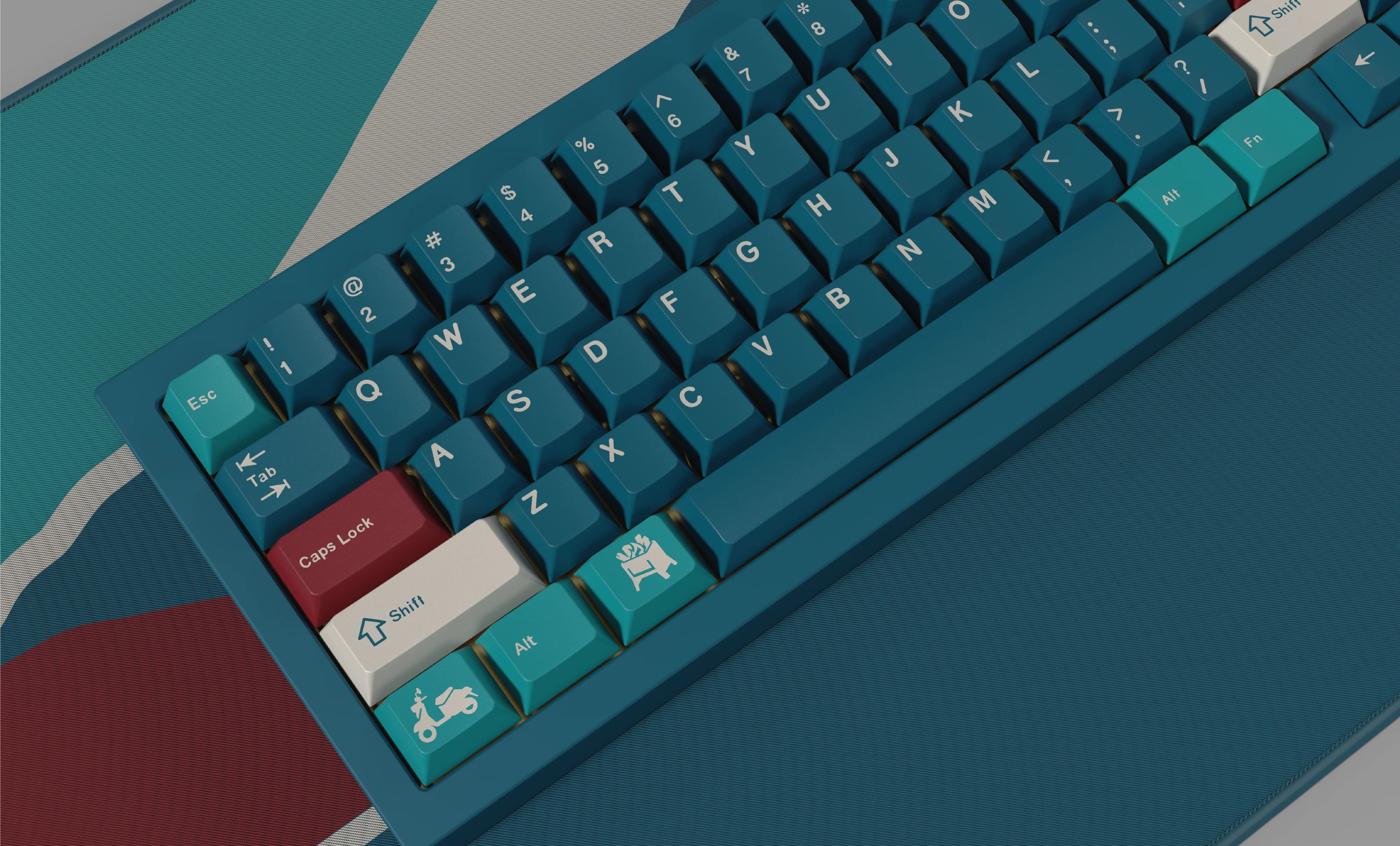 Keycap KeyKobo Lake Motosu Cherry ABS Doubleshot