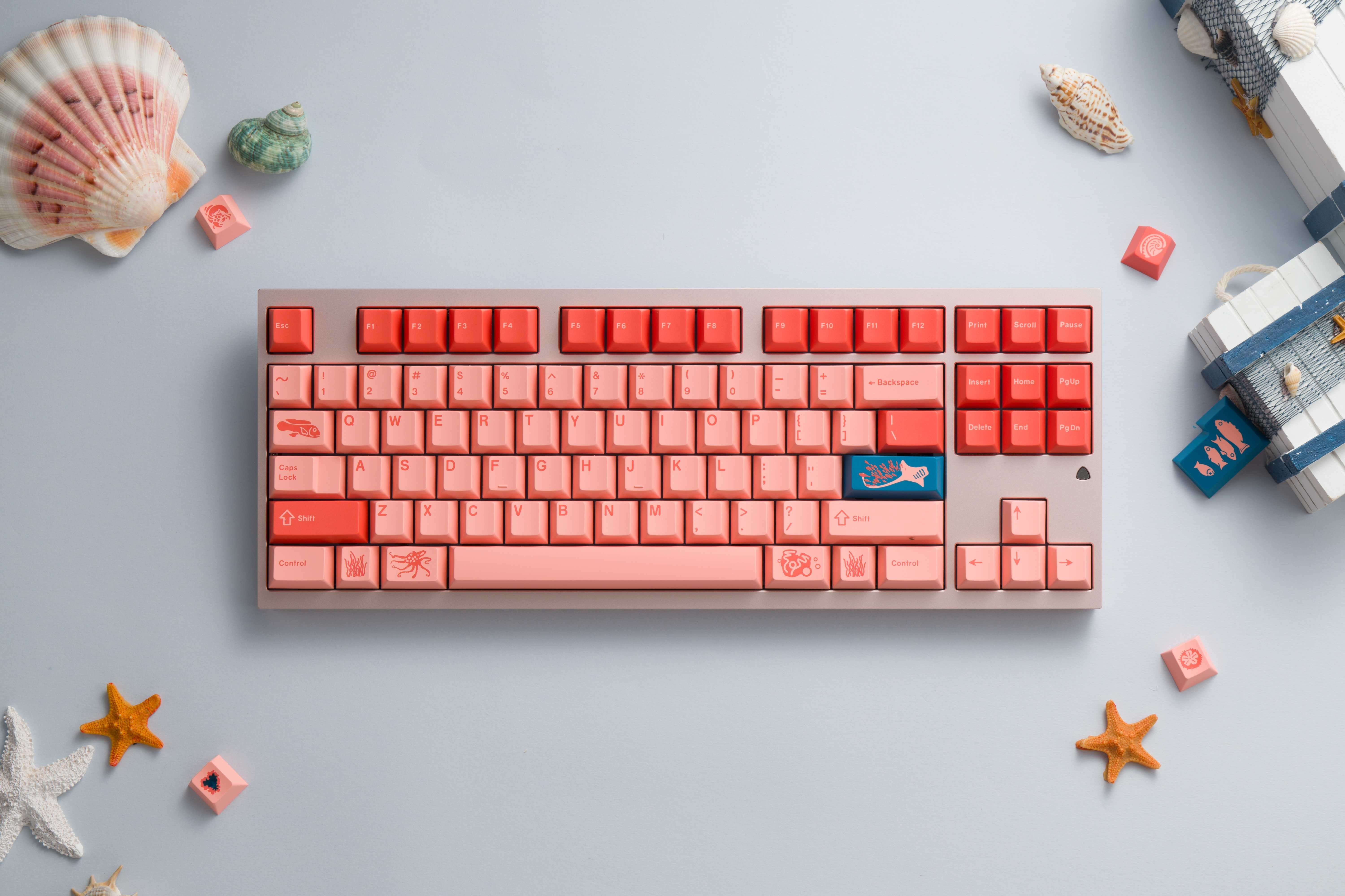 Keycap Cherry KeyKobo The Great Barrier Reef ABS Doubleshot