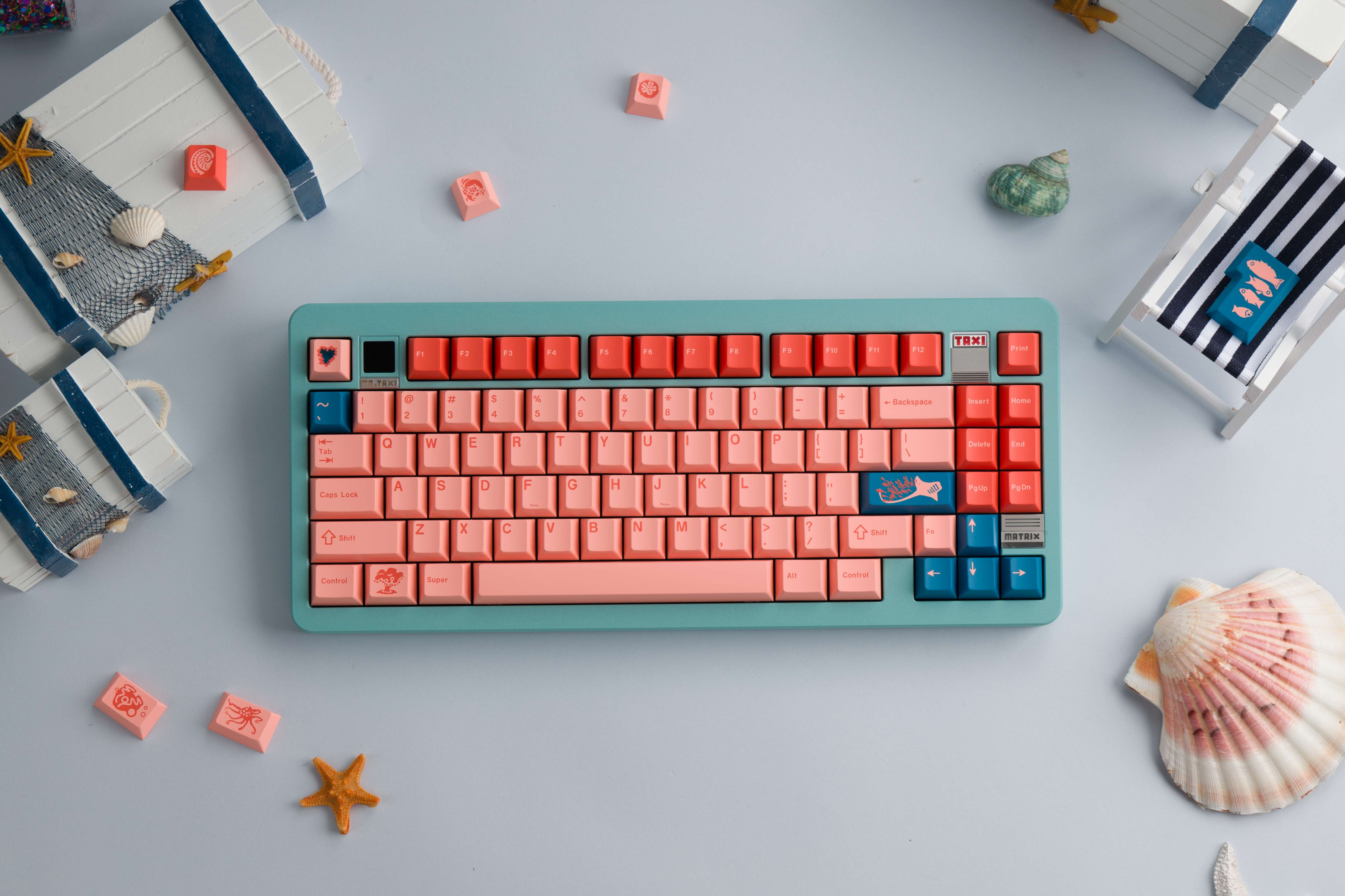 Keycap Cherry KeyKobo The Great Barrier Reef ABS Doubleshot