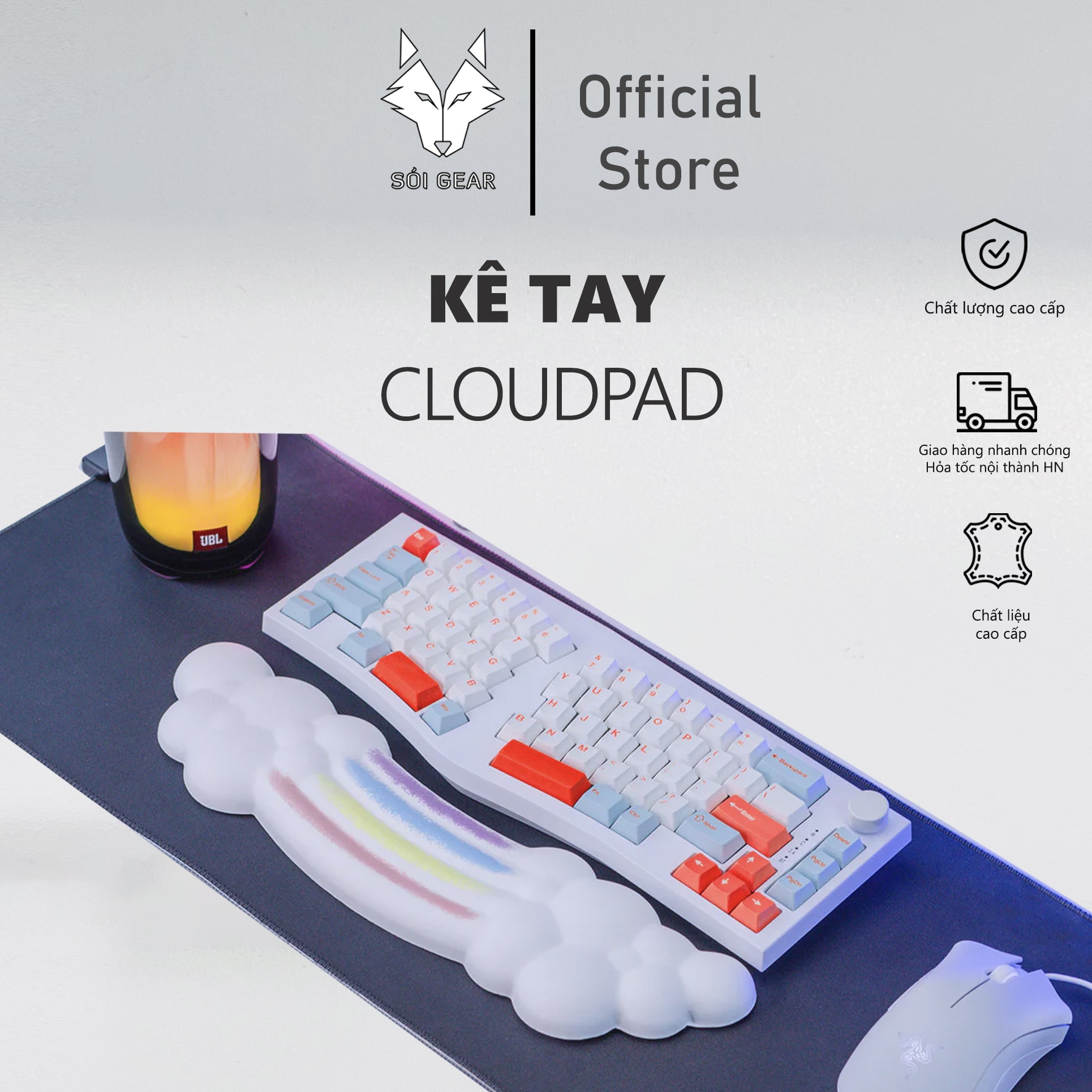 [IN STOCK] Kê Tay Cloud Pad