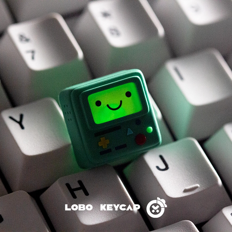 Keycap Artisan Lobo BMO (xuyên Led)